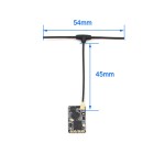 Récepteur BAYCK ELRS 915MHz / 2.4GHz NANO ExpressLRS avec prise en charge d'antenne de Type T mise à niveau Wifi pour pièces Fpv de traversée RC FPV